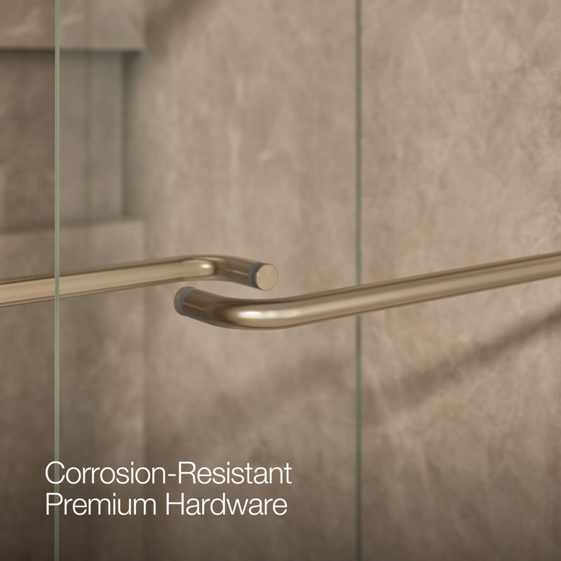 Anodized Brushed Bronze, Crystal Clear