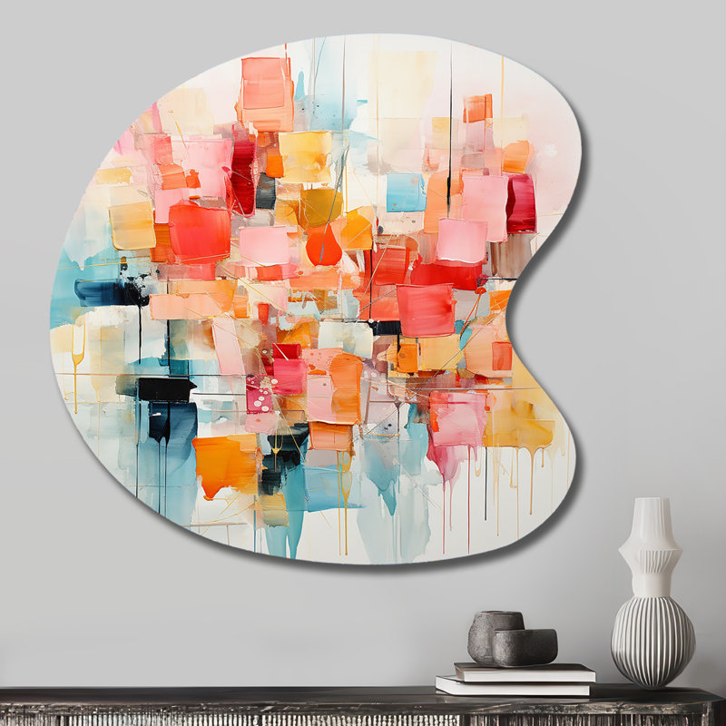 Collage Rhythms I - Abstract Collages, H 27 po x l 27 po