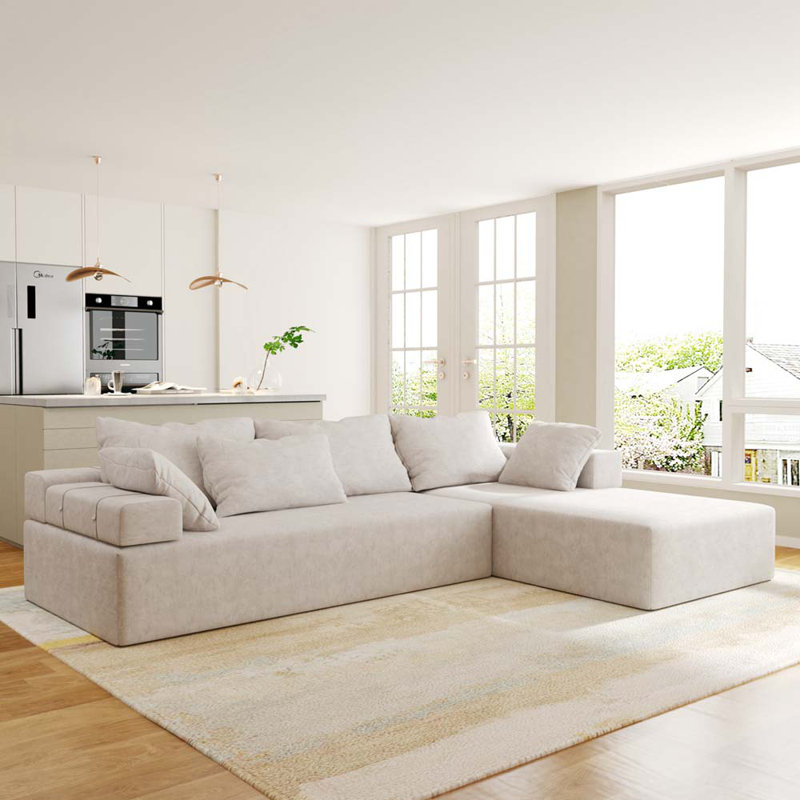 Canapé modulaire 2 pièces Maiki