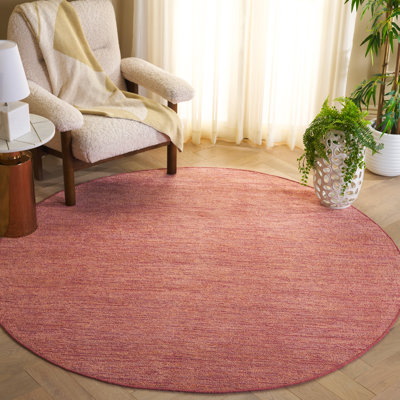 Tapis rouille en coton recyclé et viscose Kremmling
