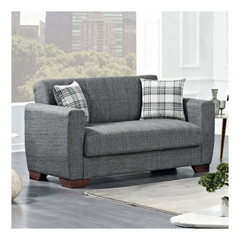 Causeuse convertible avec rangement Primenest Nexaro Collection, gris, Gris