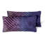 Chevron Rectangular Velvet Pillow Cover & Insert-89180771