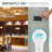 9 Watt (60 Watt Equivalent), A19 LED, Dimmable Light Bulb, GU24/Twist and Lock Base-53848301