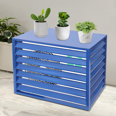 Clôture de climatiseur pour unités extérieures Couvercle de clôture AC d'intimité Clôture de protection des unités AC pour patio et jardin, écran décoratif pour la cour
