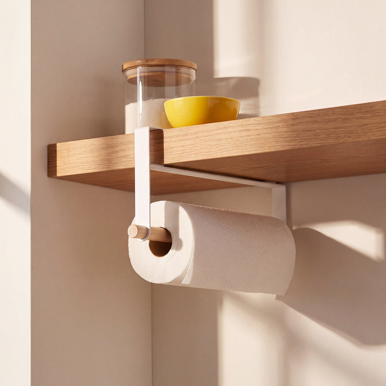 Benaiah Under-Shelf Paper Towel Holder