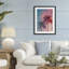 «Sunset Palm Dream», reproduction sous verre encadrée, design par LSR Design Studio-1428854921-1428854934