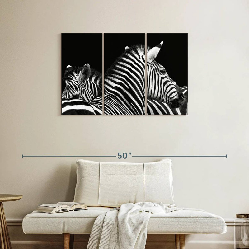 Zebra Stripes Pattern V, 24" H x 38" W