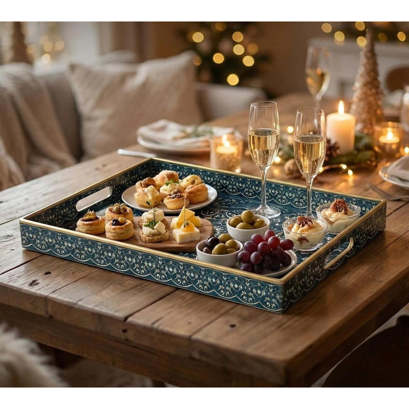 Plastic Tray, Blue Maze