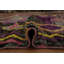 Tapis marocain artistique en peluche 9 x 12