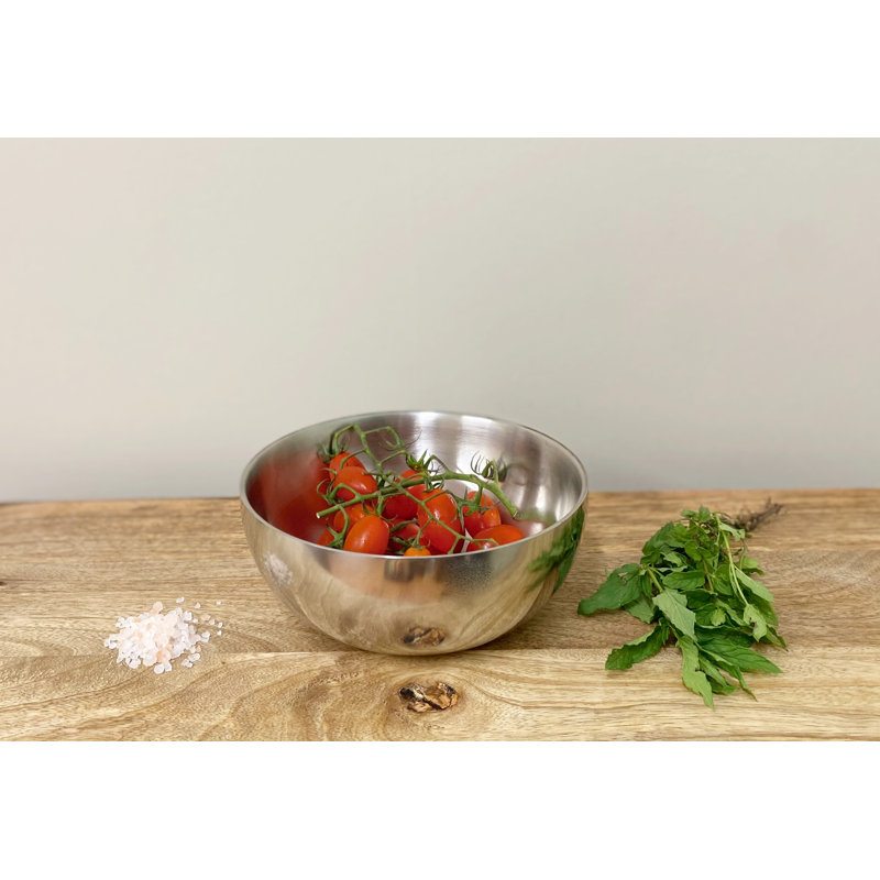 17 Stories Josael Metal Serving Bowl