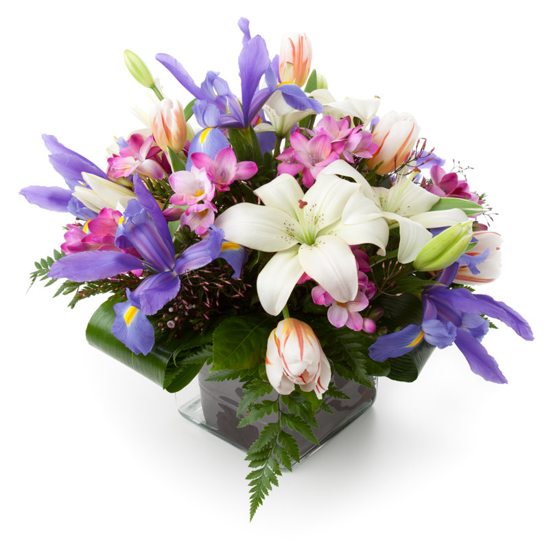 Flower Arrangement by Esolla, 12" H x 12" W