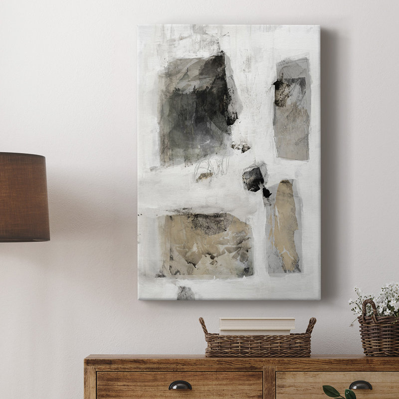 «A SIMPLE LOVE I» sur toile, H 18 po x l 12 po x P 1 po