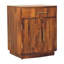 Armoire de chevet cannelée Milan