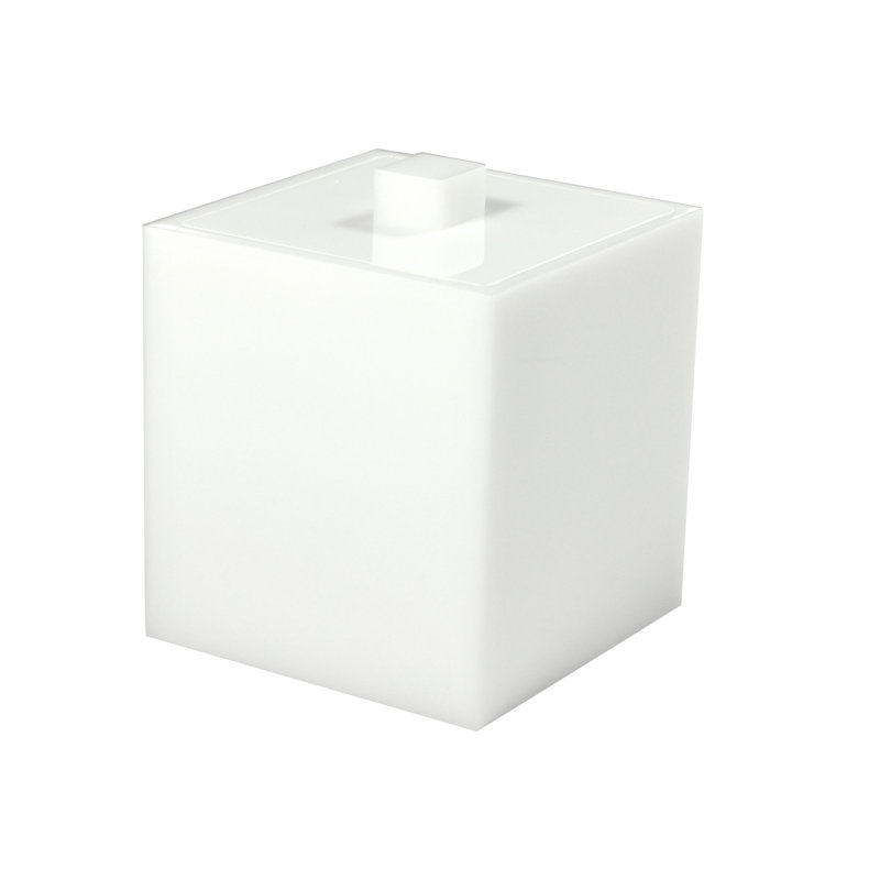 Bathroom Storage Container, White