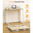Folding Desk Small Foldable Desk for Small Space, 31.5 Inches Writing Computer Desk in Study, Home Office Foldable Office Desk for Bedroom