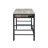 Disho  Light Weathered Oak &  Finish Writing Desk W/USB (Not Including Office Chairs)