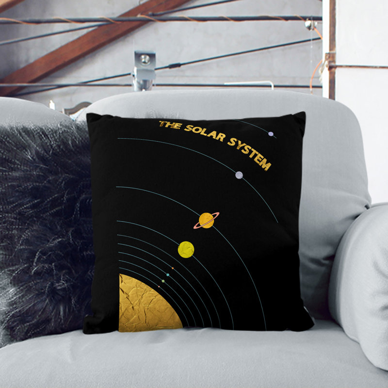 The Solar System Scatter Cushion, 40cm H x 40cm W x 15cm D