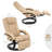 Marnique Faux Leather Swivel Recliner Chair