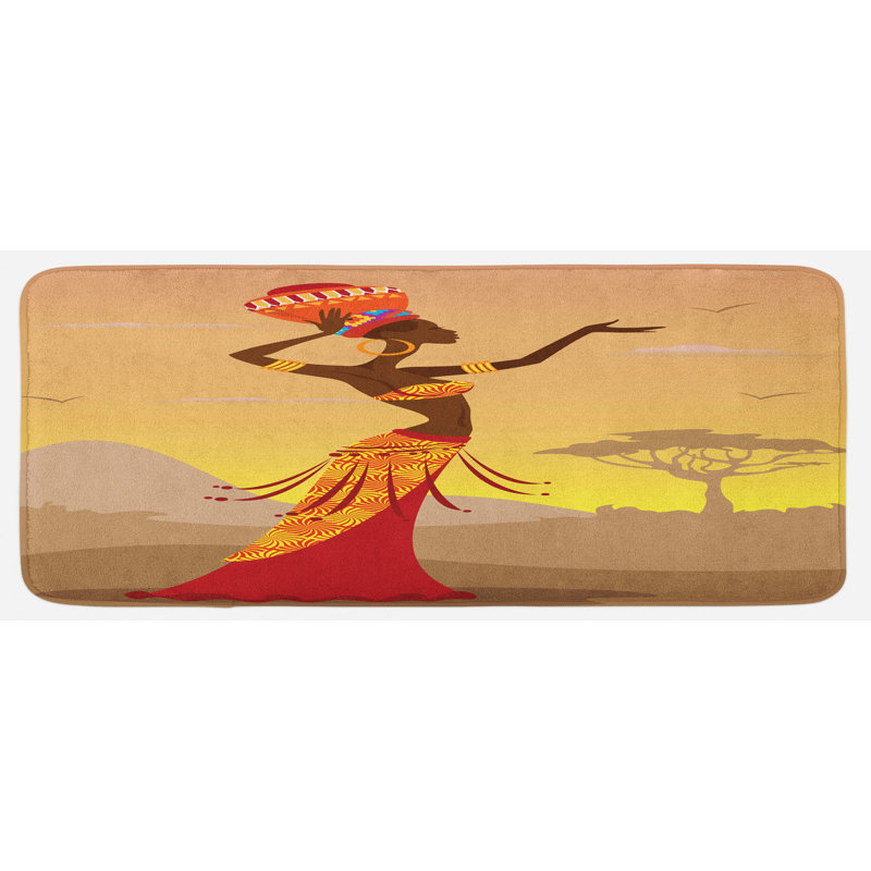Tapis de cuisine africain