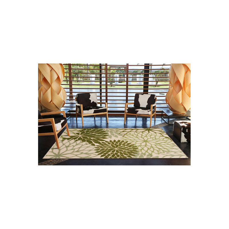 Tapis vert lavable coloré, Sous-tapis rectangulaire de 3 pi 3 po x 4 pi 11 po