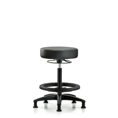 Holdina Adjustable Height Ergonomic Lab Stool Footring