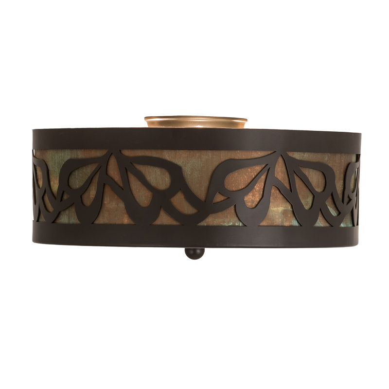 Rustic Lodge 3 - Light Flush Mount