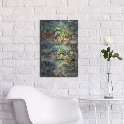 " Mossy Rocks " by Dennis Frates