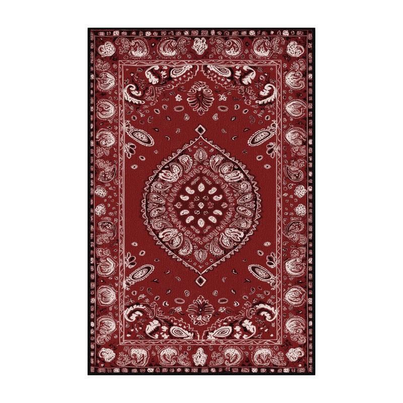  Tapis lavable Bandana, Rectangulaire 3 pi x 5 pi