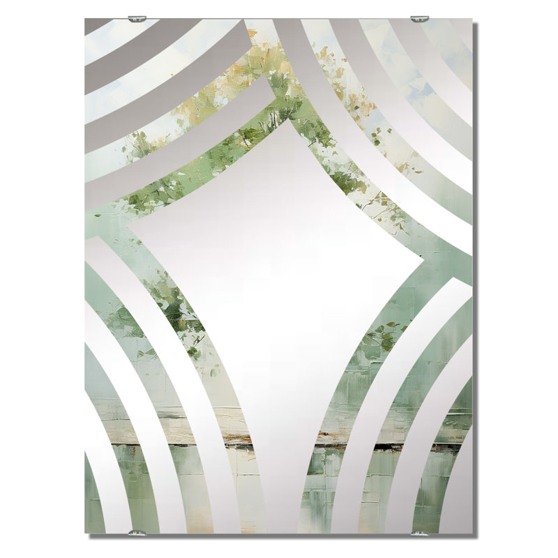 Grand miroir mural Floriano, 40 po x 30 po