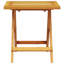 Ensemble de 2 chaises longues vidaXL en bois d'acacia brun massif de taille standard-781240259