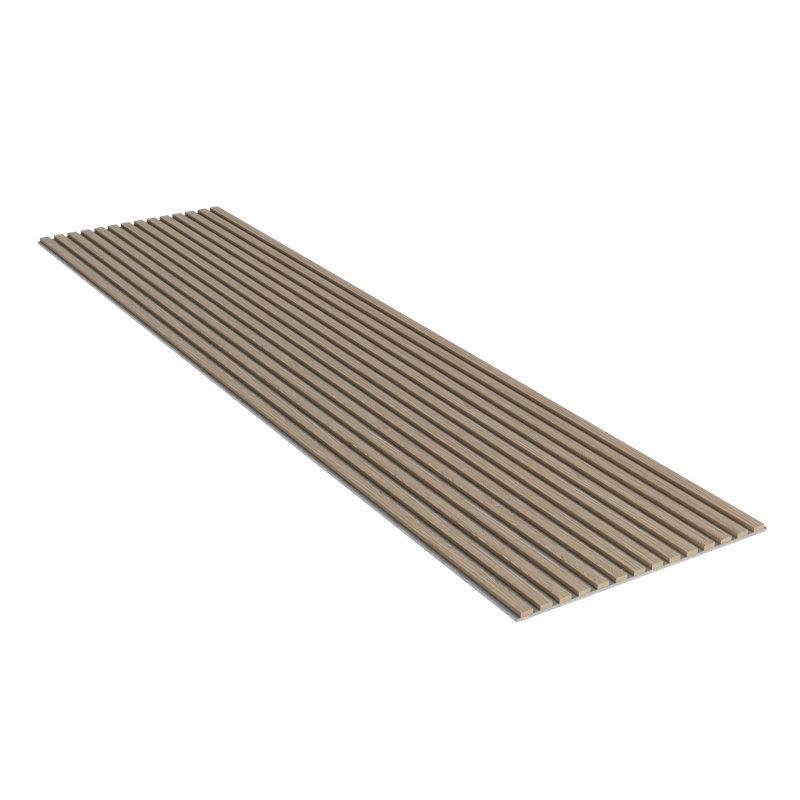 Charonda 60 cm x 240 cm Shiplap Wall Paneling in Natural