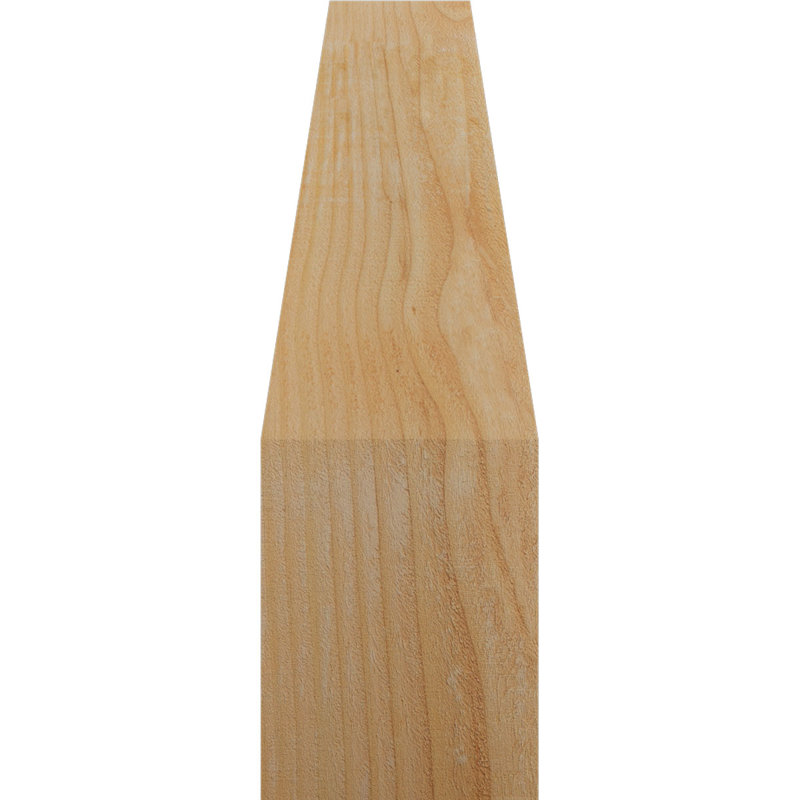 Attelle de genou Funston, Sapin de Douglas, Brute, H 24 po x l 6 po x P 24 po