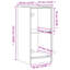 Baysden Standard Accent Cabinet-2067122577