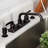 Kingston Brass Centurion Two-Handle 2-Hole 8" Centerset Kitchen Faucet-33092107