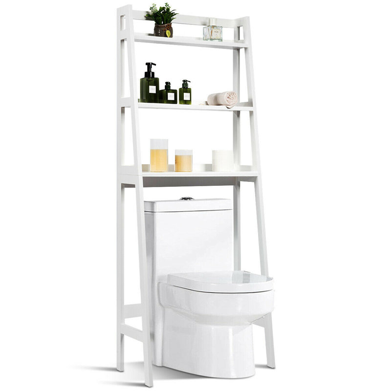 Étagère Swigert H 65 po x l 25 po x P 12 po, Blanc