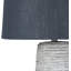Lampe de table 27 po bleu / blanc Longoria