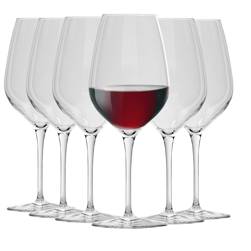 Inalto Tre Sensi Red Wine Glasses, 430ml, 6