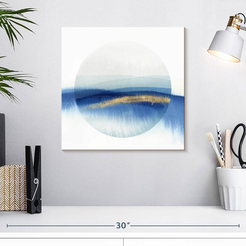 Indigo éclipse II, H 16 po x l 16 po