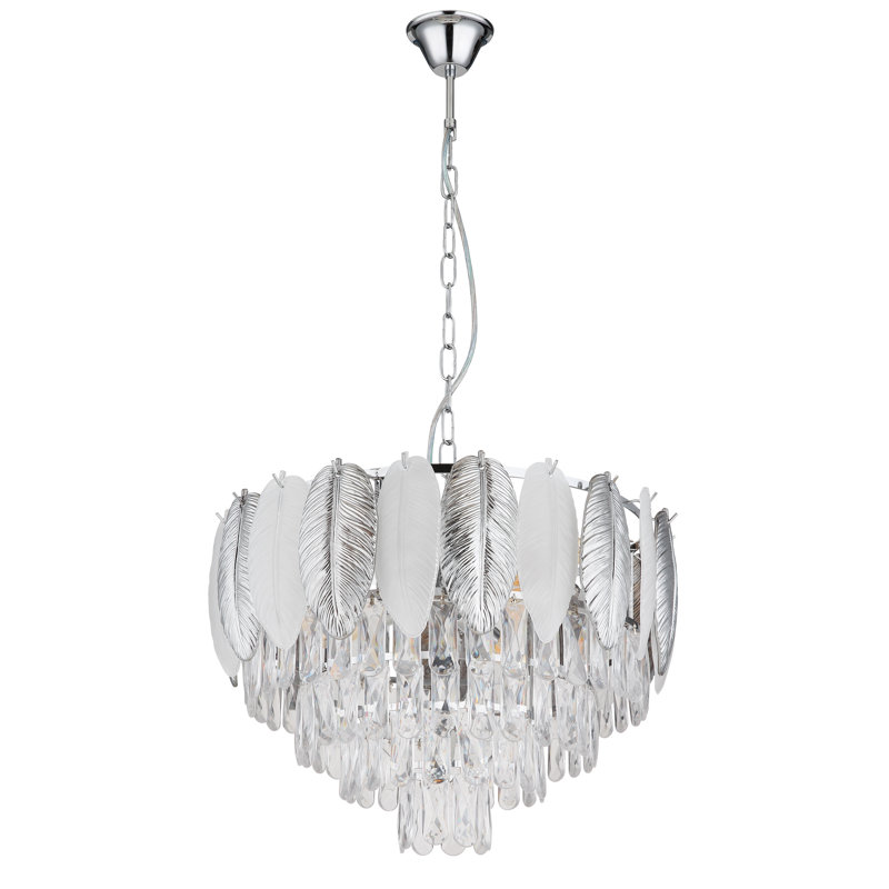 Laurium 9 - Light Chrome Pendant