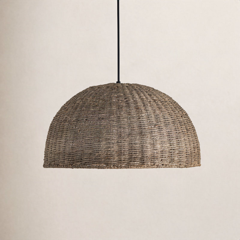 Luminaire suspendu naturel à 3 lumières Durant