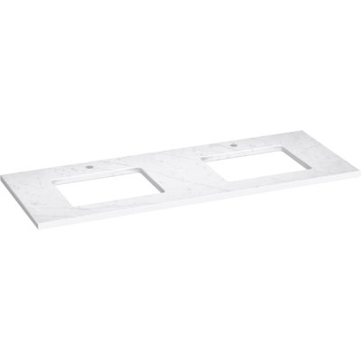 Comptoir de meuble-lavabo 61 po Silestone Quartz