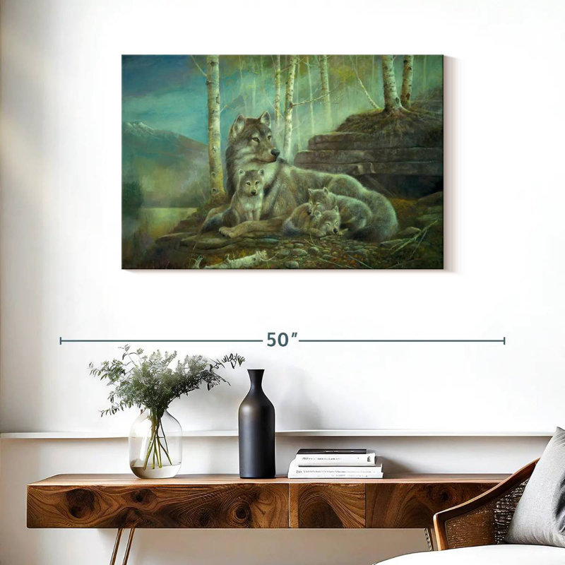 Safe And Sound, 24" H x 36" W