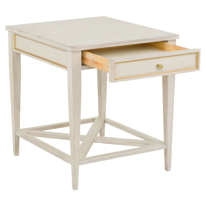 Matteo End Table, Champagne Mist