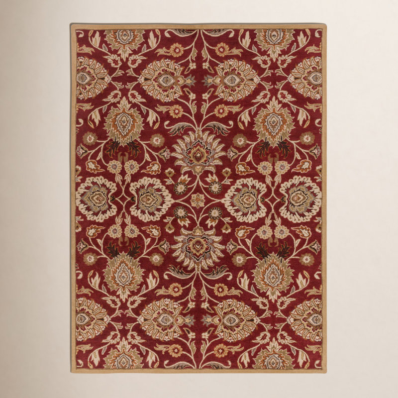Arden Wool Floral Indoor Rug, Rectangle 12' x 15'