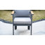 2-Piece Aluminium Outdoor Dining Chair Set