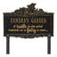 Plaque de jardin en aluminium avec texte et chiffres-112457881-112457873
