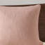 Ensemble d'édredon en jacquard de coton rosé-113361358