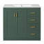 Meuble-lavabo de salle de bain avec lavabo, meuble de rangement de salle de bain à cadre en bois, meuble-lavabo autoportant avec tiroirs de rangement et portes à fermeture douce, meuble-lavabo pour organisation-2081870326
