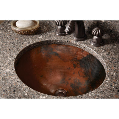 Asana Metal Circular Undermount Bathroom Sink