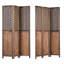 Abree 120cm W x 170cm H 3 - Panel Folding Room Divider-195445345